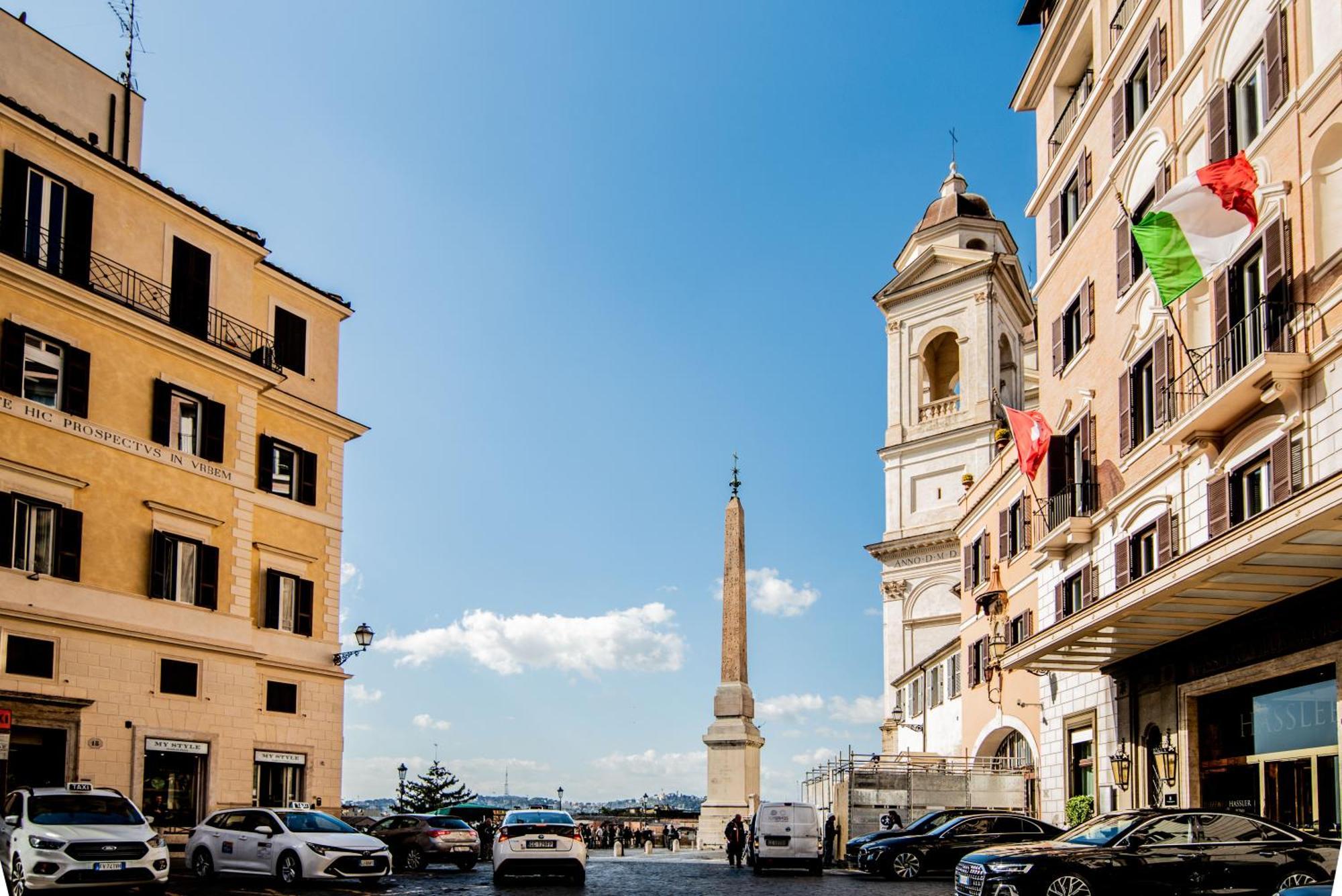 Spanish Steps Apartment & Terrace ローマ エクステリア 写真